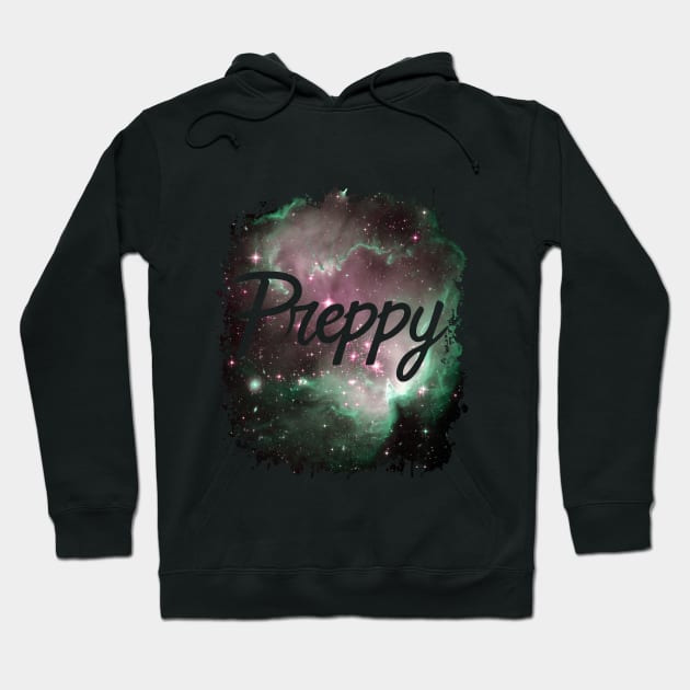 Preppy Funny 80's Design Hoodie by solsateez